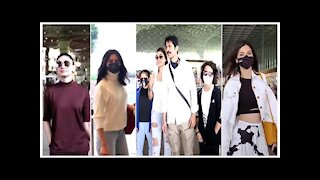 Shefali Jariwala, Diana Penty, Rakul Preet Singh & Hiten Tejwani with kids snapped at the airport