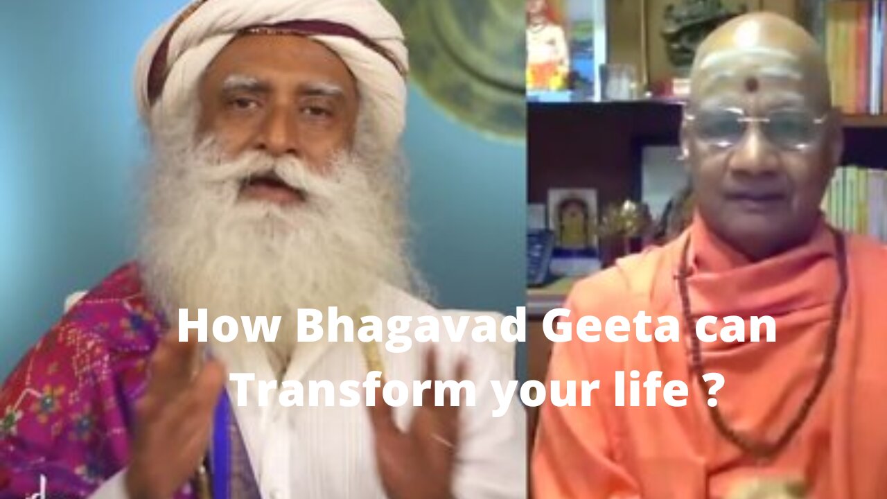 Swami Govinda Dev Giri, Treasurer, Ram Janambhumi & Sadhguru | On the Gita