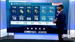 WMAR-2 News Weather at 11