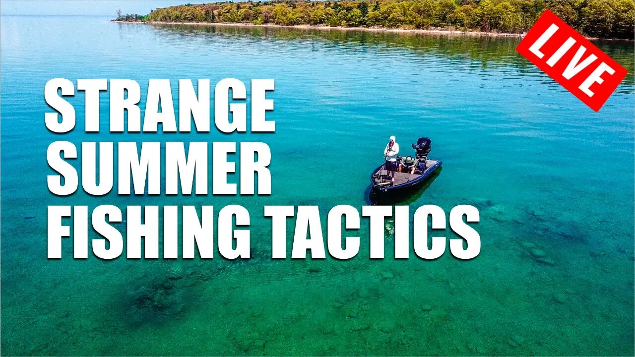 STRANGE Tactics for Catching Summer Bass w/ @brnowak_fishing & @FishingWithYakPak