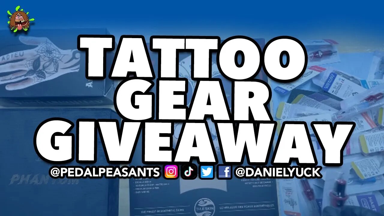 Tattoo Giveaway For My @PedalPeasants YT Channel