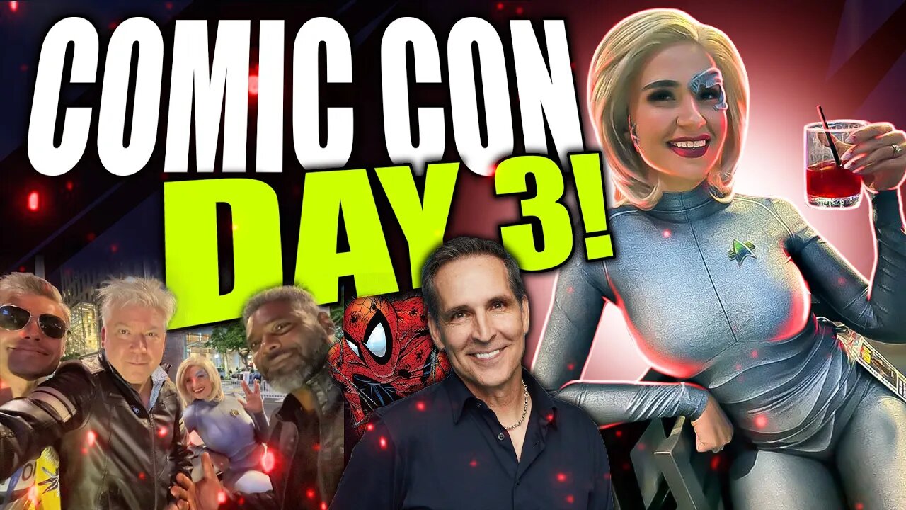 COMIC CON San Diego Day 3! Todd McFarlane, Diamond Select Toys, Alex Ross And MORE!!!