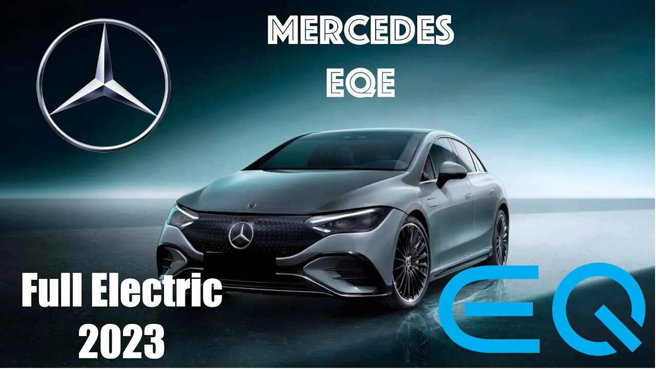 All new Mercedes EQE 2023 full electric