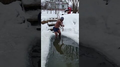 Крещение 2023 год. Я окунаюсь в проруби @Solomonaire | 19.01.23