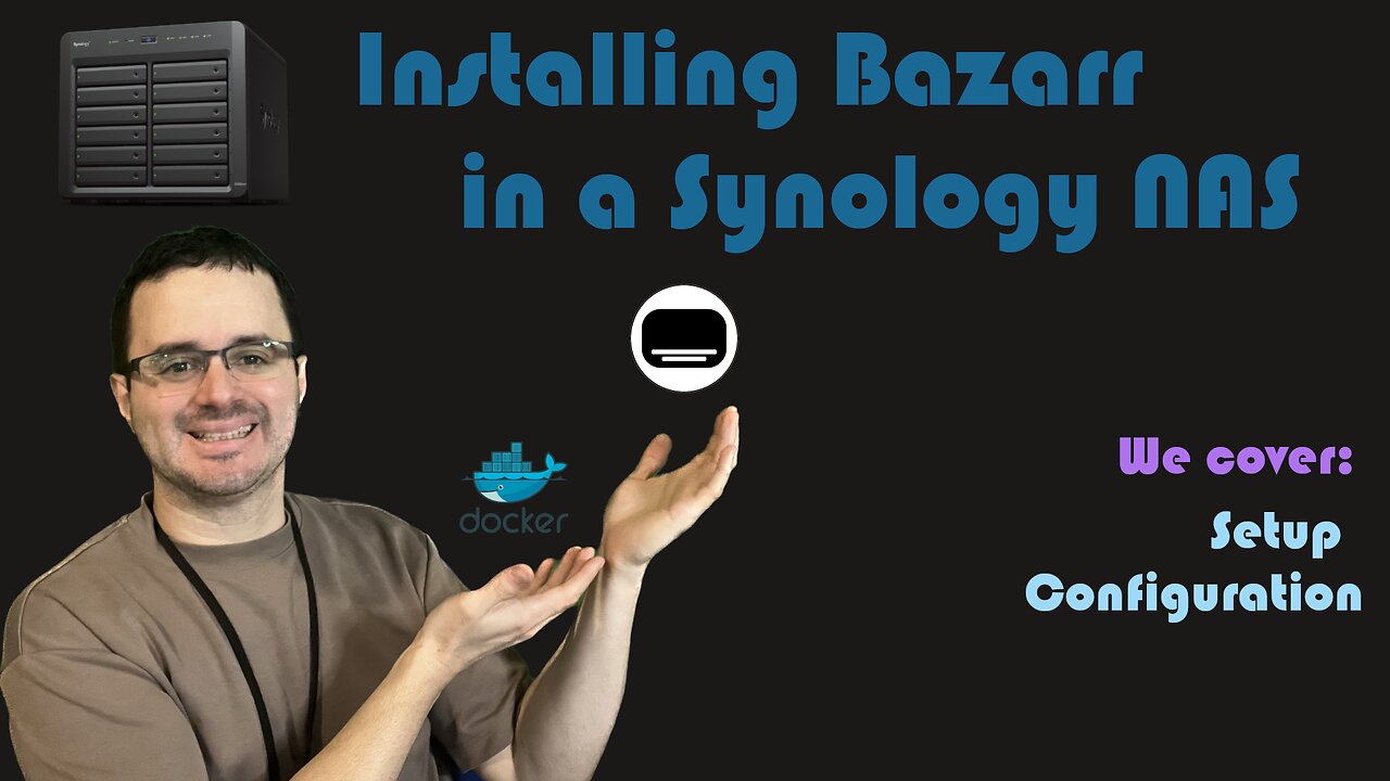 Install Bazarr using Docker in a Synology NAS