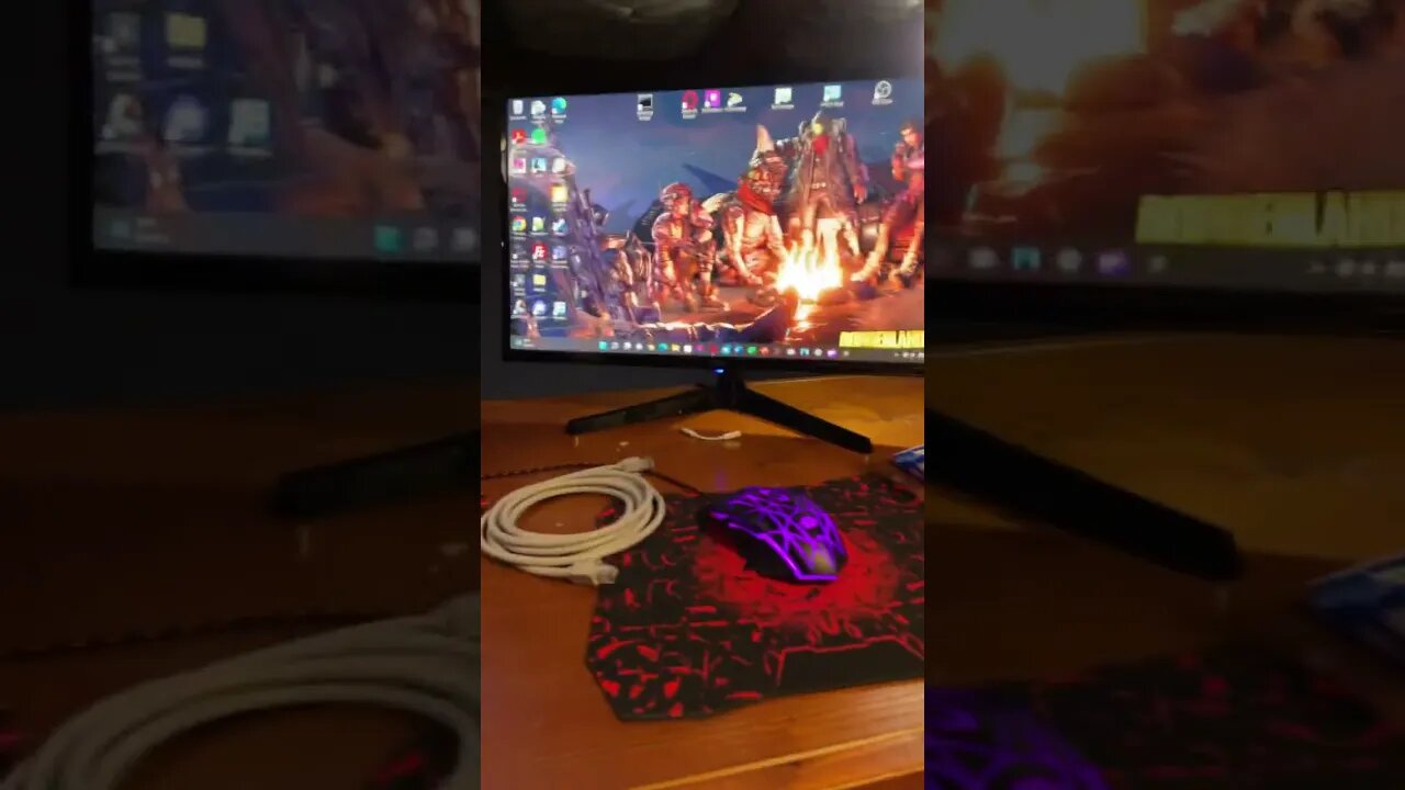My gaming setup. Or what it’s going to be kinda.