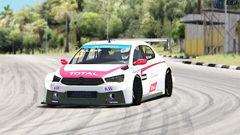 Citroen LOEB/ Thomson Road Grand Prix Circuit TV7 / Assetto Corsa / ProtosimRacing