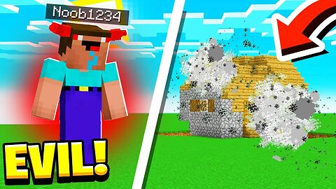 Noob1234 Became EVIL In Minecraft.. (HELP)
