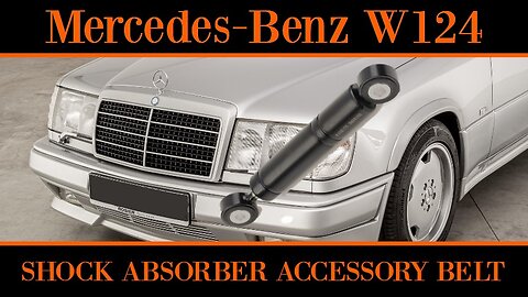 Mercedes-Benz W124 - How to replace the shock absorber from the accessory belt tensioner tutorial