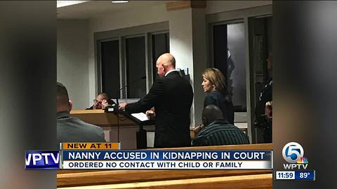 Nanny in court after arrest in Jupiter boy's kidnapping