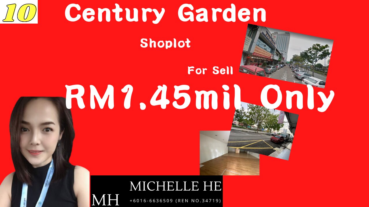 property malaysia TamanAbad #CenturyGarden #ShopOfficeShop For SALE 店屋出售