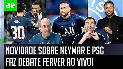 "É ESQUISITO! TÁ MUITO NA CARA que..." NOVIDADE sobre Neymar e PSG faz DEBATE FERVER!