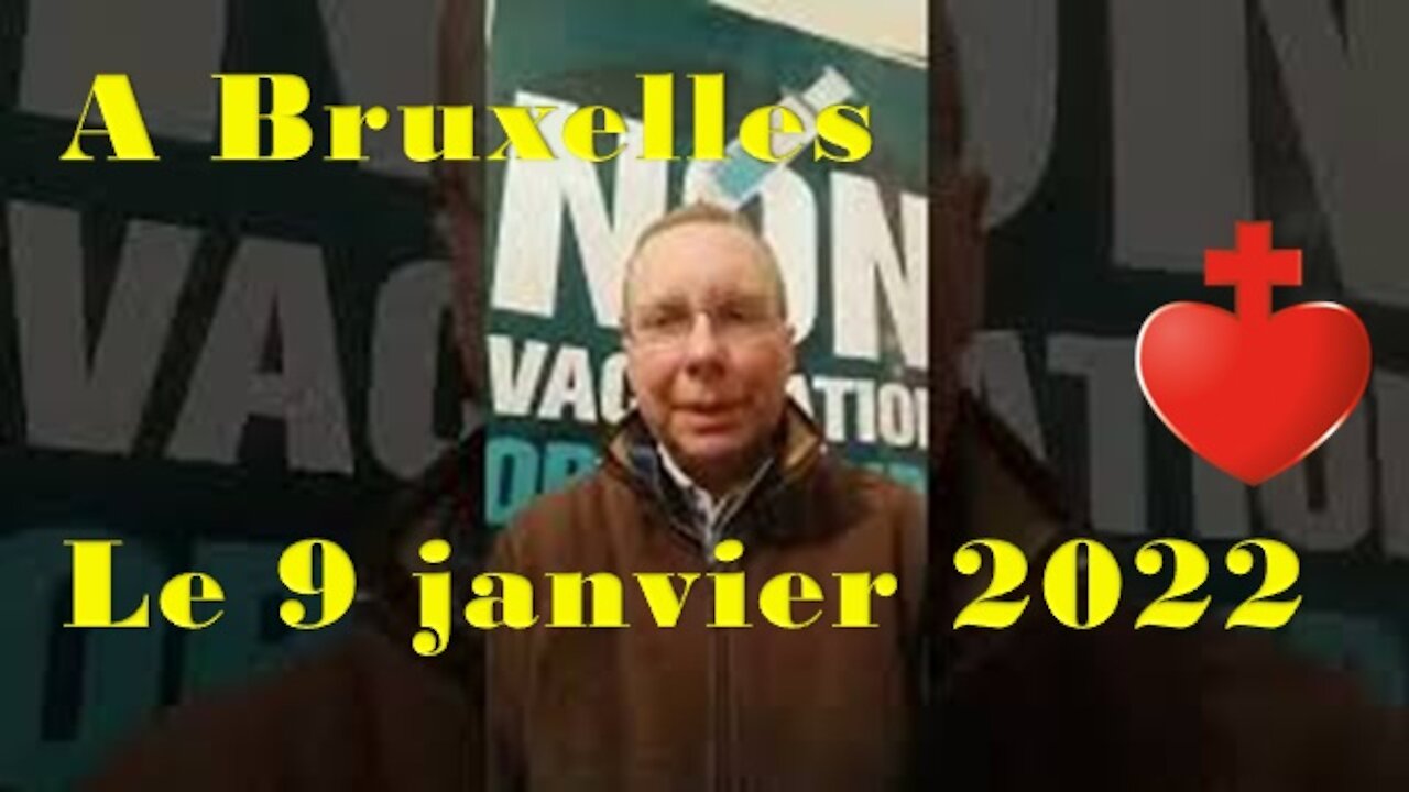 Alain Escada appelle à manifester le 9 janvier 2022 à Bruxelles