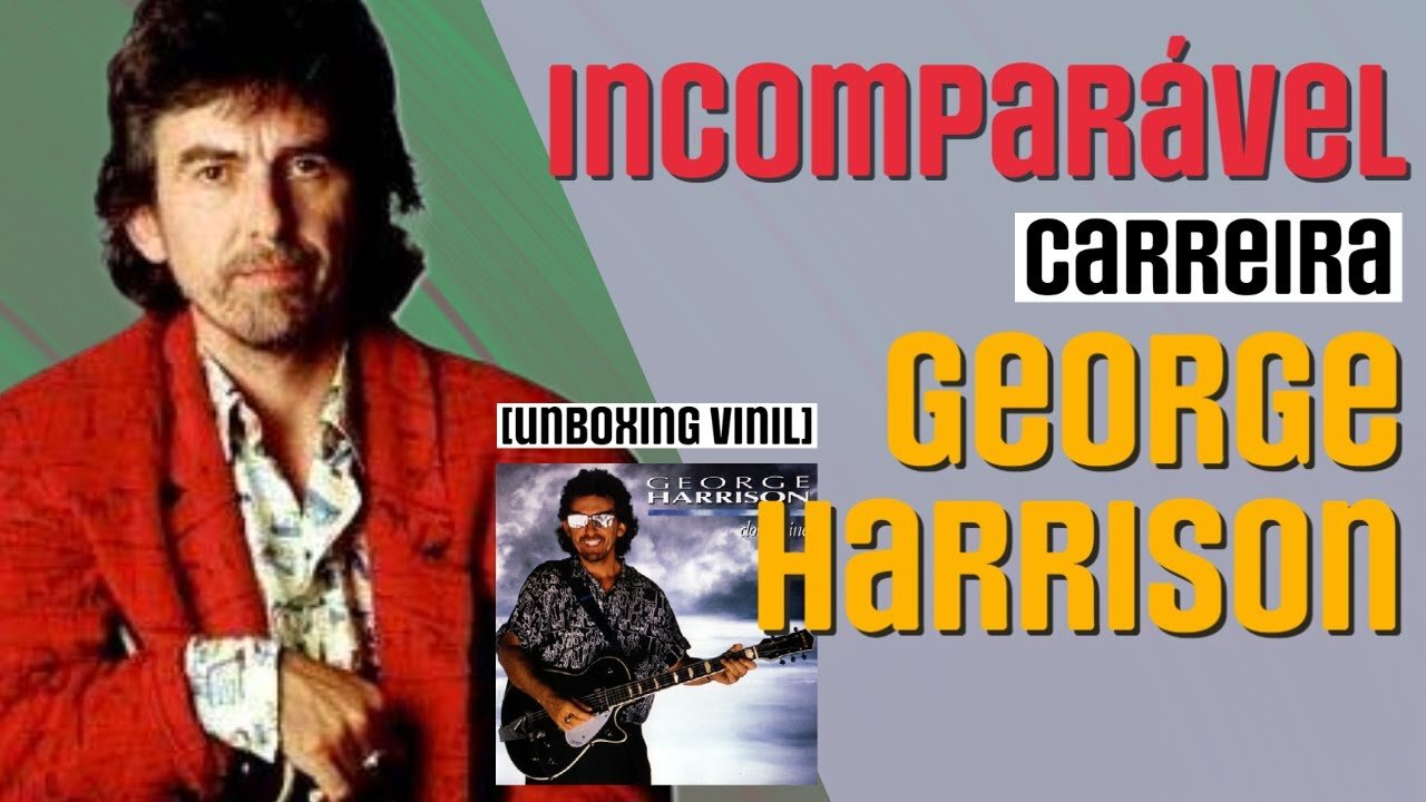 Cloud Nine de George Harrison é o nono disco da carreira solo do ex-Beatles [Unboxing Vinil]