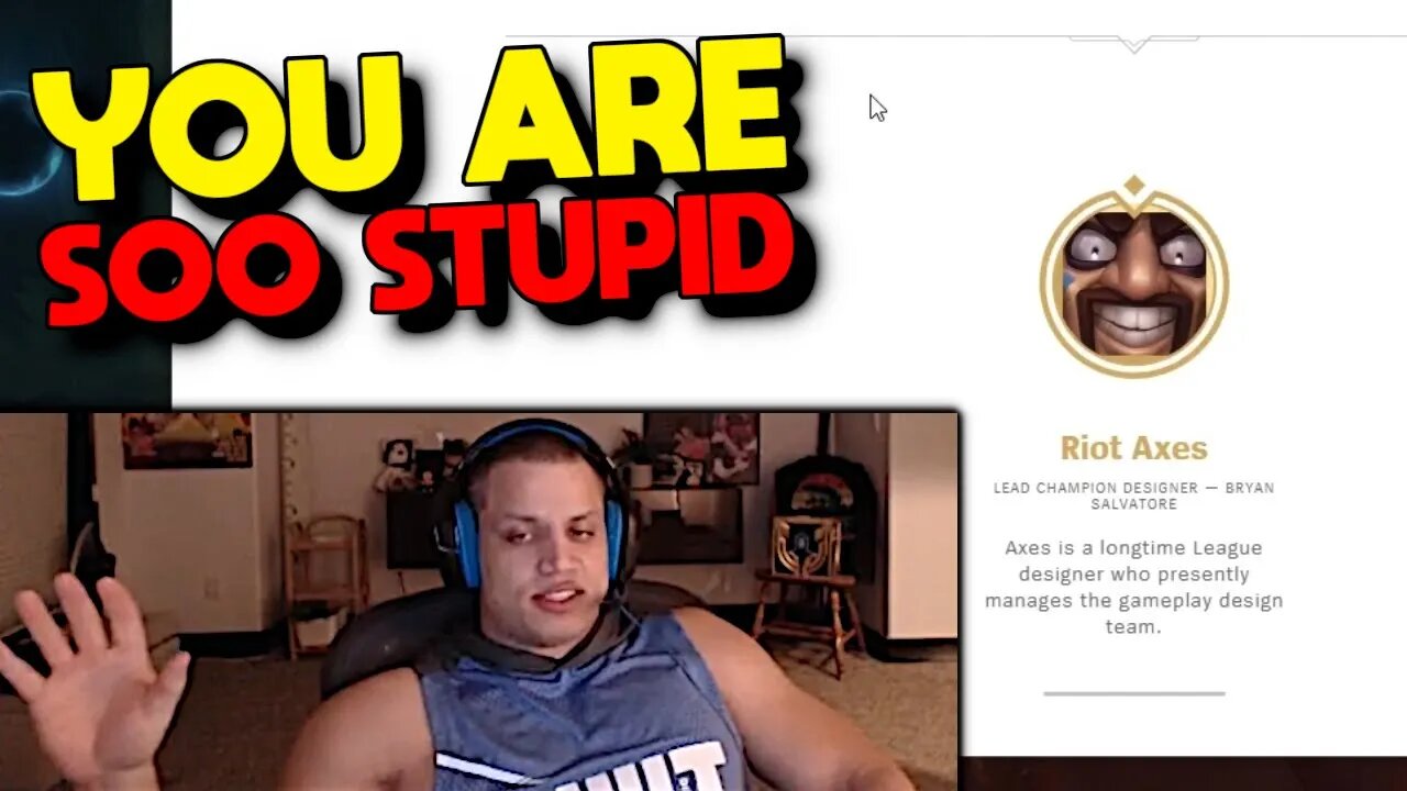 Tyler1 on Riot being DELUSIONAL