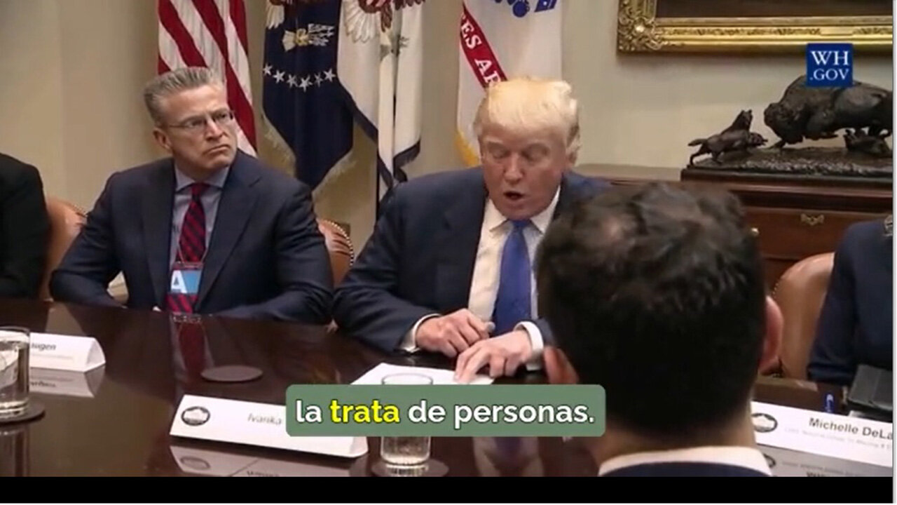 DONALD TRUMP Y SU LUCHA CONTRA EL TRAFICO HUMANO