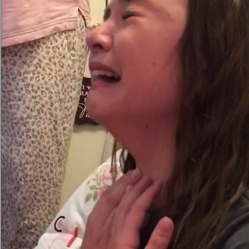 Girl Cries Over The Ultimate Surprise