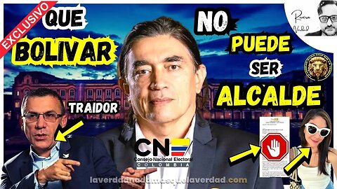 GUSTAVO BOLÍVAR NO PODRÁ SER ALCALDE DE BOGOTÁ Y QUIEN FUE EL TRAIDOR -