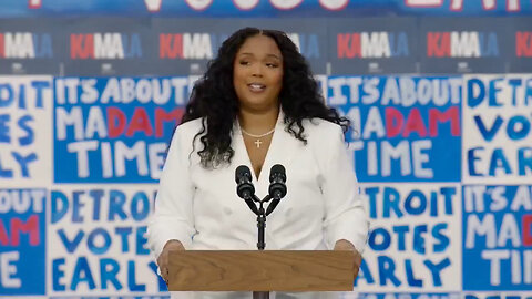 Lizzo Tells Harris Rally What The Country Will Look Like If Kamala Wins (ANOTHER Trump Ad Is Born)