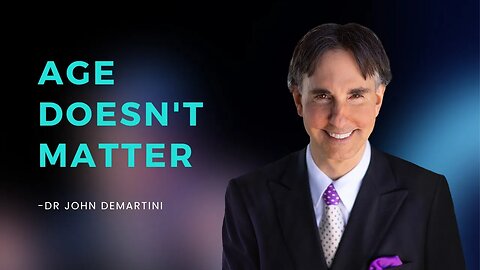 It's Never Too Late | Dr John Demartini