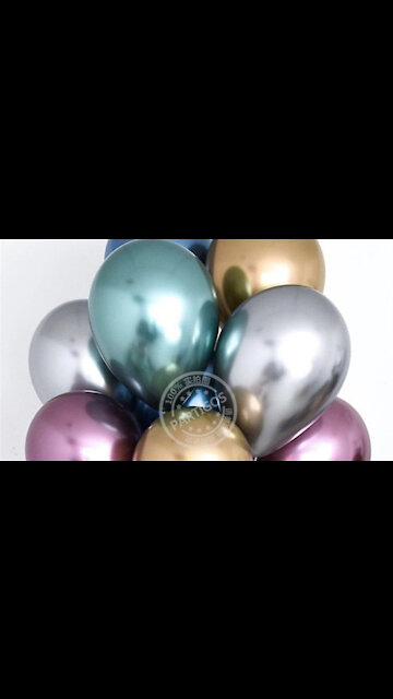 Festive Clear Air Balloons Confetti