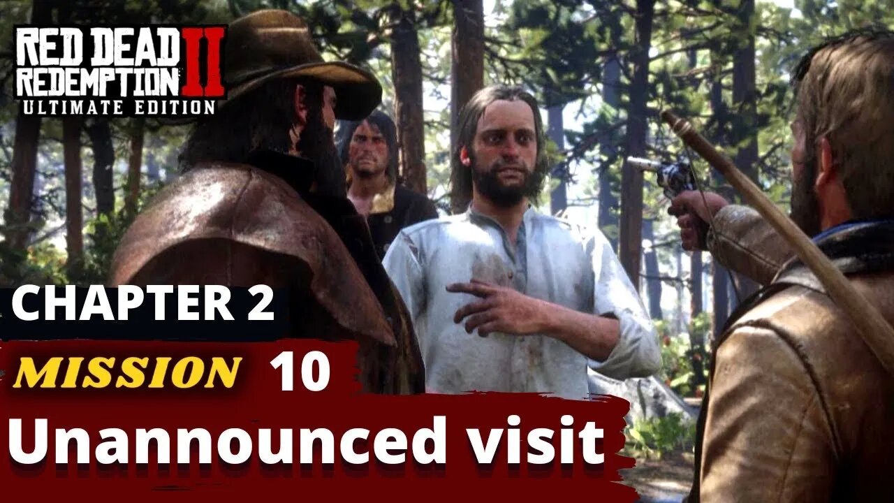 red dead redemption 2 chapter 2 - Unannounced visit #shorts