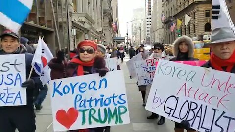 ★[태평 태투 뉴욕 11차-집회] 문재인은 끝났다! 문재인을 체포하라! [태평] 190217 일 [태극기대반격 구국투어]