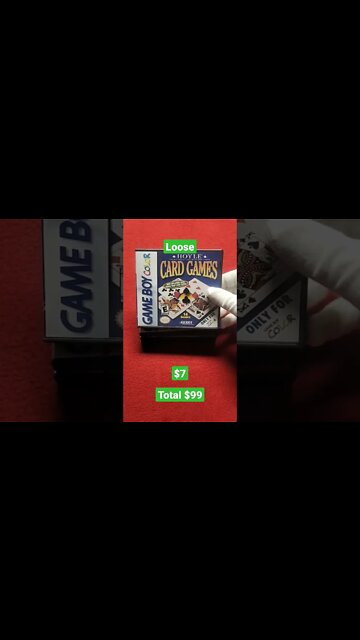 $100 Nintendo Gameboy color Video Game collection community challenge