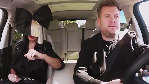 James Corden mocks Sia in hilarious Carpool Karaoke skit #carpoolkaraoke