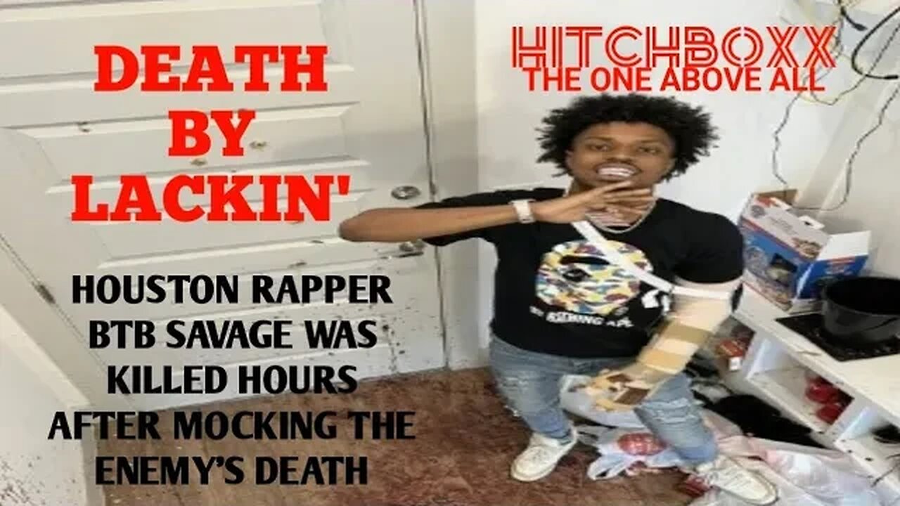 ANOTHER RAPPER KILLED: BTB SAVAGE GUNNED AFTER DOING A INTERVIEW MOCKING THE DEAD, ONLY TO BE CURSE!