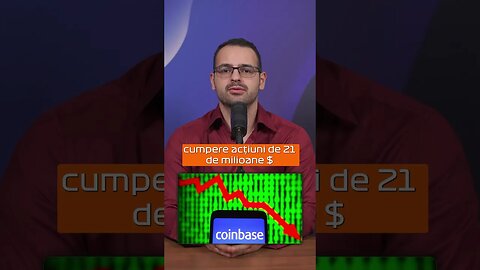 Coinbase scade, Cathie Wood cumpără