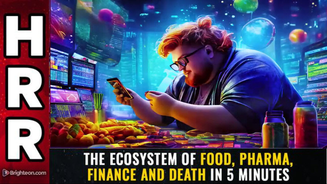 The ecosystem of food, Pharma, finance and death EXPLAINED in 5 minutes