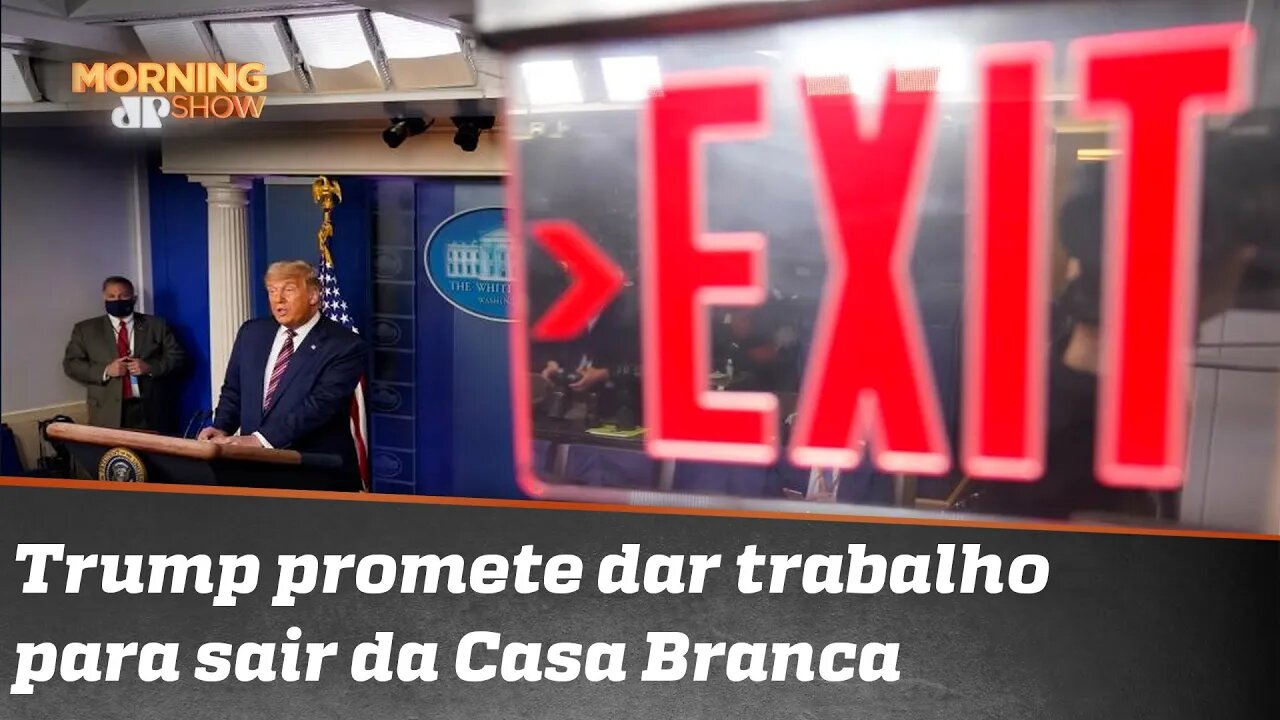 A transição tranquila, só que não, nos EUA