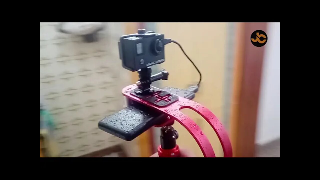 Probando la cámara de acción Gadnic extreme 13 en un steadycam!