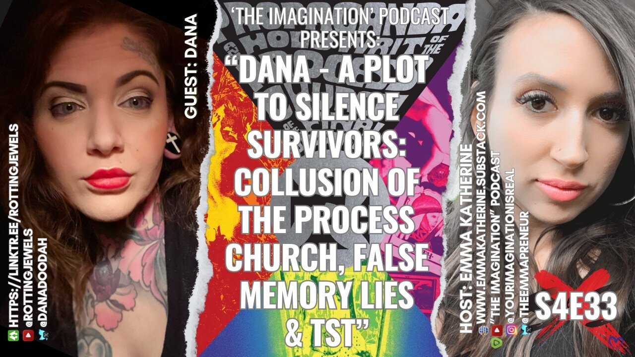 S4E33 | Dana - A Plot to Silence Survivors: Collusion of The Process Church, False Memory Lies & TST