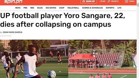 UP football player Yoro Sangare, 22, dies after collapsing on campus