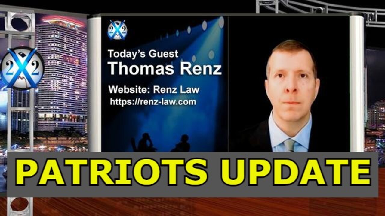 X22 REPORT 4/11/22 - PATRIOTS UPDATE.....WITH THOMAS RENZ