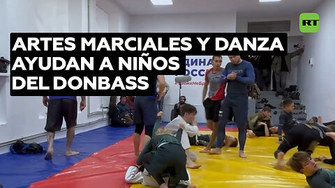 La danza y las artes marciales ayudan a niños del Donbass a superar la etapa de bombardeos de Kiev