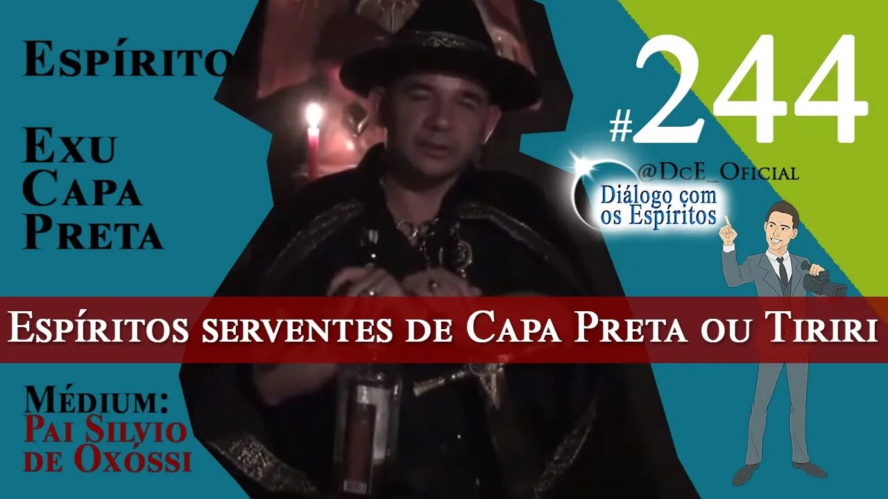Cortes DcE #424 Reunião resgate almas Japão, Pombo-giras falange Maria Padilha, Senhor e médium.