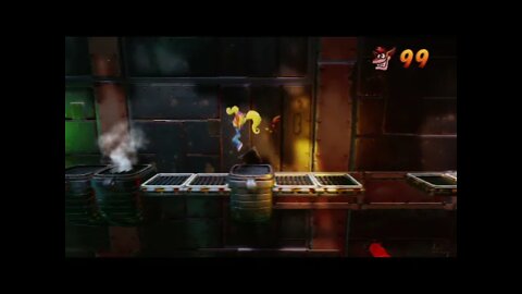 Coco Bandicoot 1 remake - Level 23: Castle Machinery