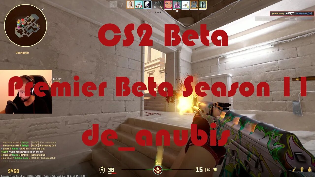 CS2 Beta - Premier Matchmaking 11 - Beta Season - de_anubis