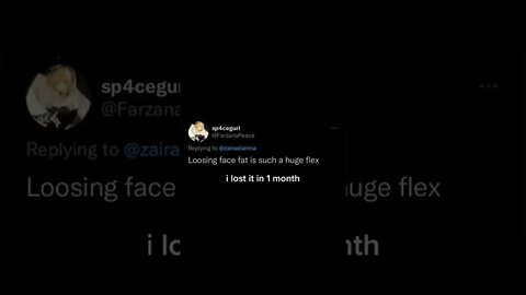 Loosing Face Fat Is Such A Huge Flex Video By Ezeloq