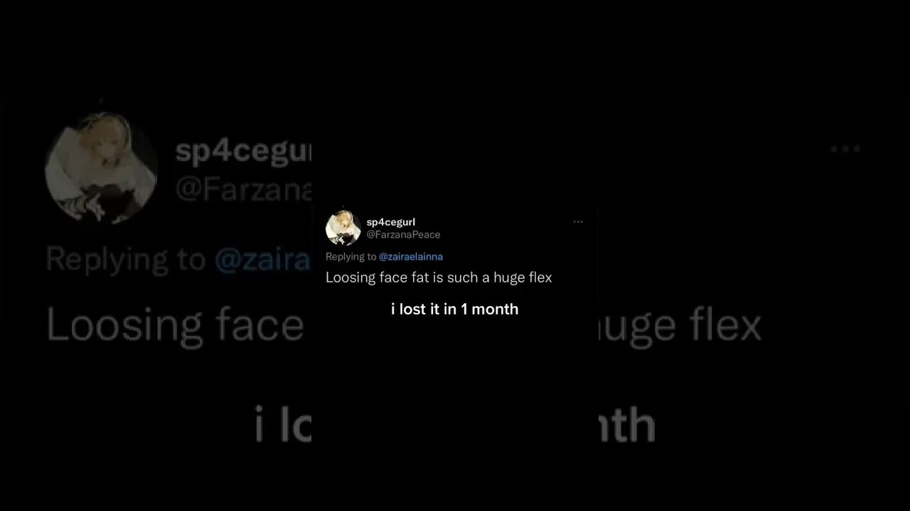 Loosing Face Fat Is Such A Huge Flex Video By Ezeloq