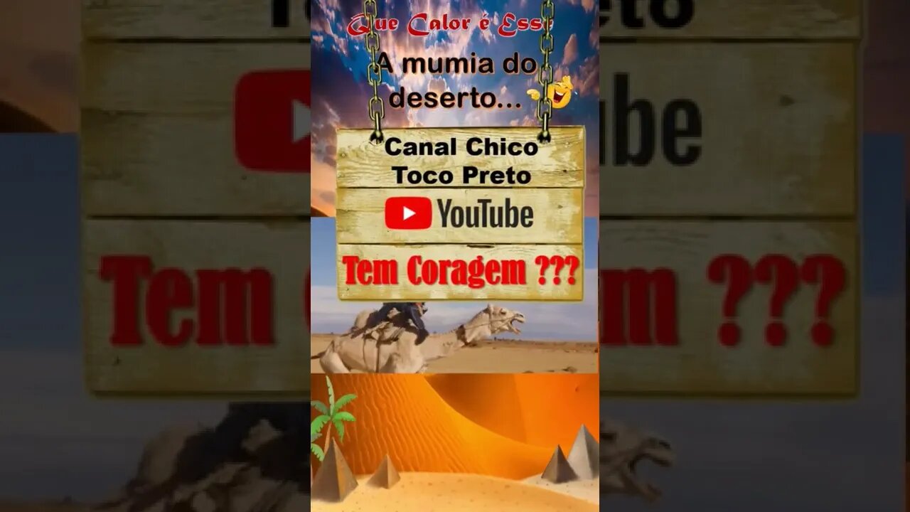 5 horas de camelo no deserto? Essa Chico Toco Preto não esperava...