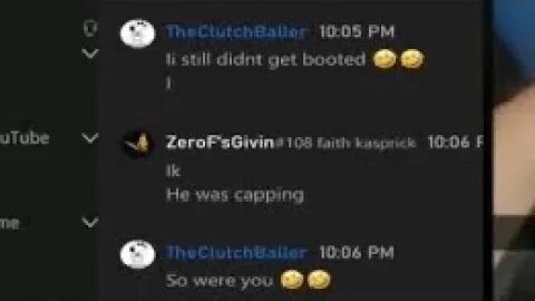 Booter Has Freakout After Realizing He Cant Boot Me