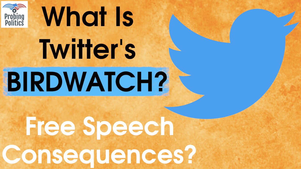 What Is Twitter's BIRDWATCH? This Is Going To Make The Political Censorship/Fighting WORSE
