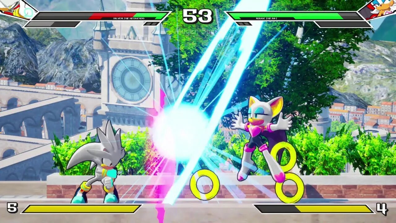 Silver VS Rouge the bat I Sonic Smackdown