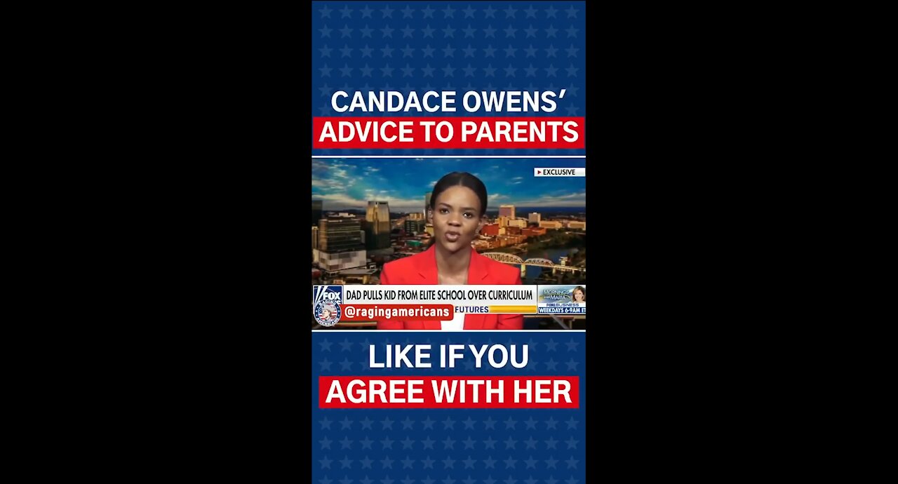 Candace Owens Has Advice For Parents On How To Fight Back Against Leftist Agenda In Schools