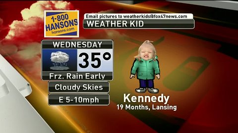 Weather Kid - Kennedy - 2/6/19