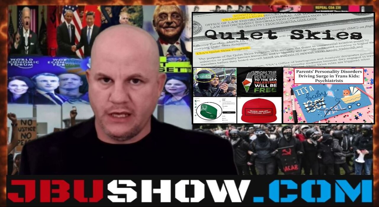 JBUSHOW.COM INVESTIGATES: THE QUIET SKIES SPYING PROGRAM: WHISTLEBLOWER EXPOSES SECRET PROGRAM THAT FOLLOWS & SPIES ON ANYONE WHO FLEW INTO DC IN JAN 2021
